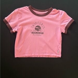 Pink RipCurl Women’s Crop Top